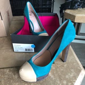 Tropic teal combo/true sue/marble pat shoes